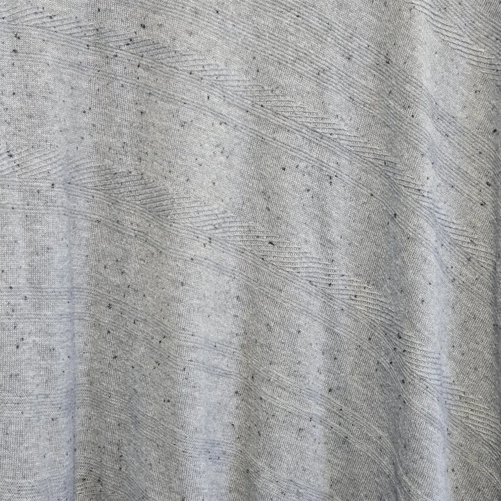 Apt. 9‎ Women's Speckled Gray Asymmetrical Sweater- Size 1X
